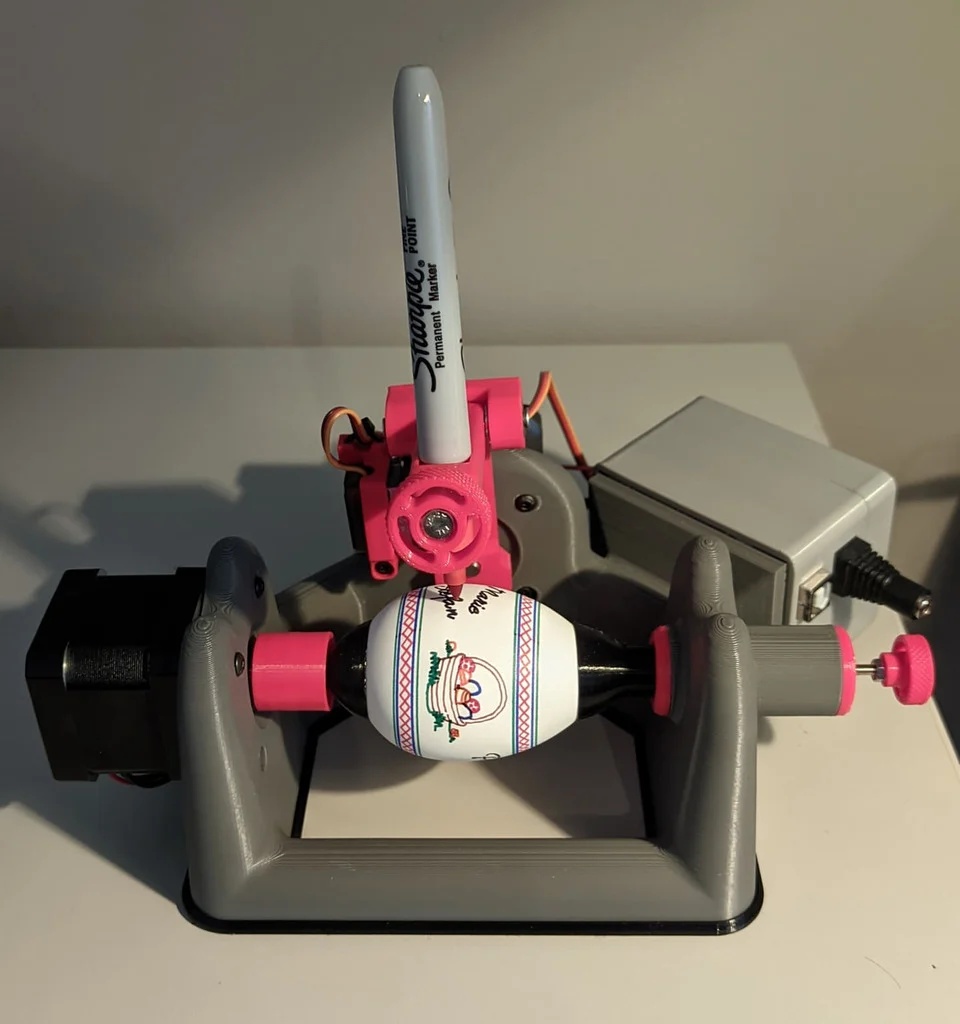 Eggbot + Sphere-o-bot + Eggduino Mods + ArduinoUno (Updated)