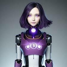 3D MODEL ROBOT "WOMAN