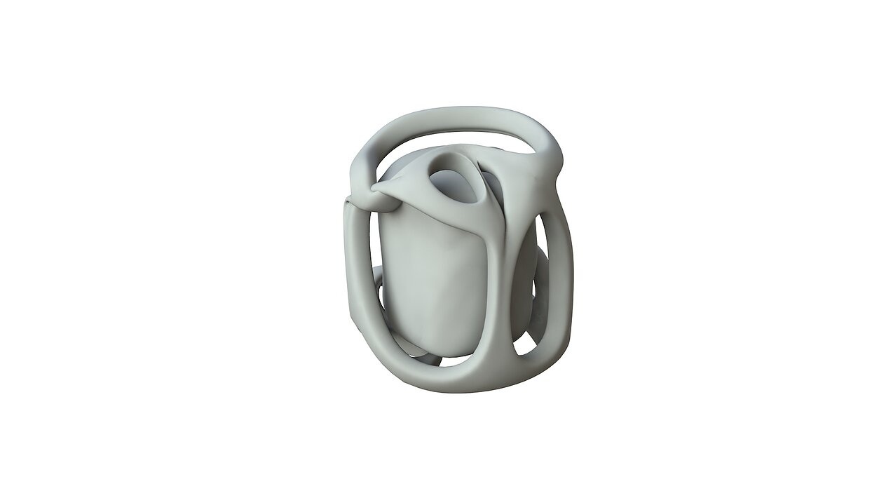 SciFi Shape Object Low Poly