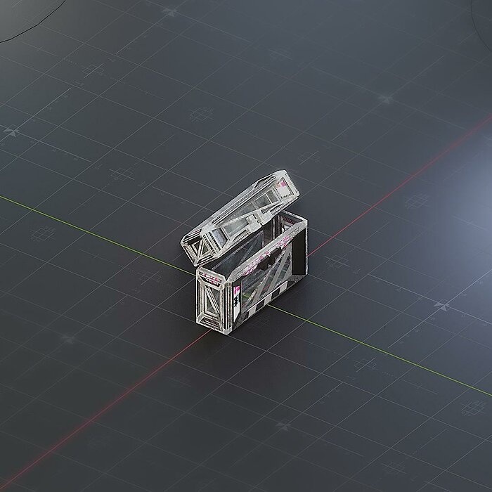 Sci-Fi Crate Box Container  Sci Fi  Object Space  021