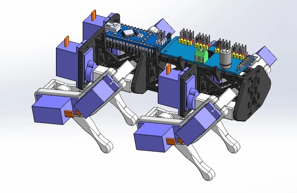 9g Nano Robot Dog