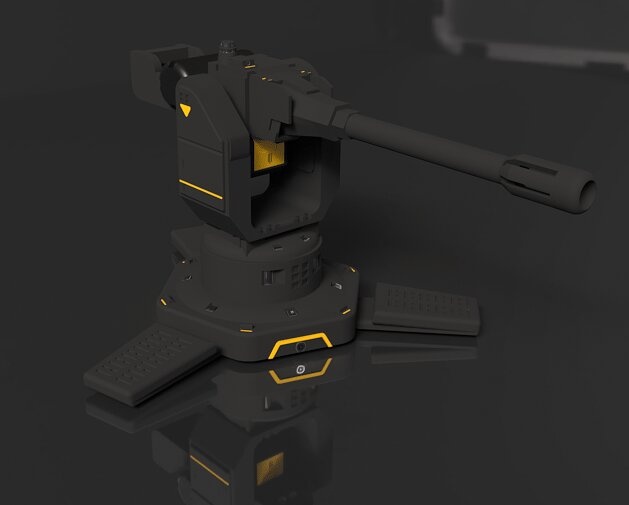 Cannon Turret Sentry Gun Helldivers 2 Stratagem