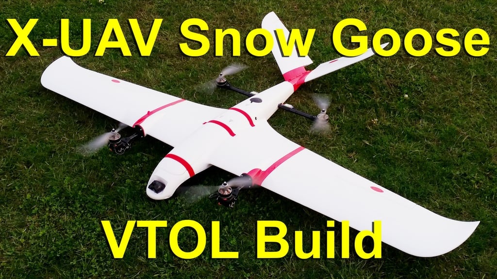 X-UAV Snow Goose - VTOL components