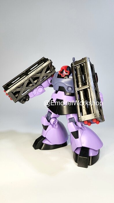 gelgoog high mobility Missile Tank kit