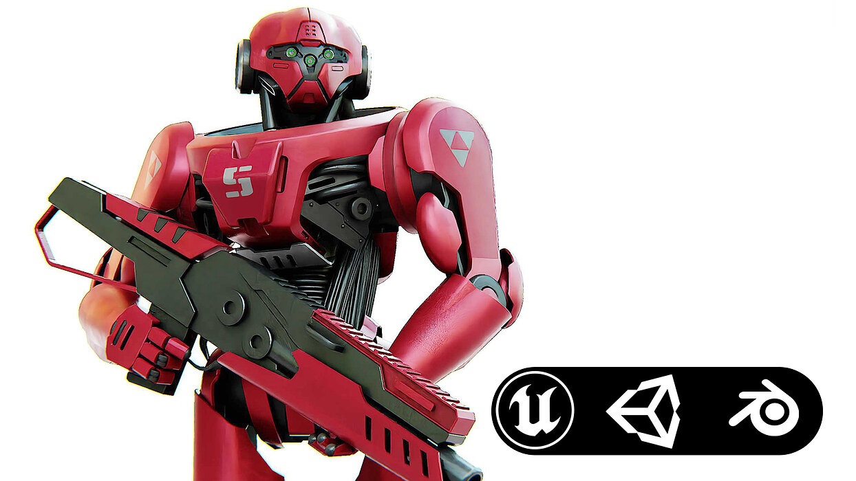 BATTLE DROID Z-9000   Rigged for Unreal Engine - Unity - MIXAMO