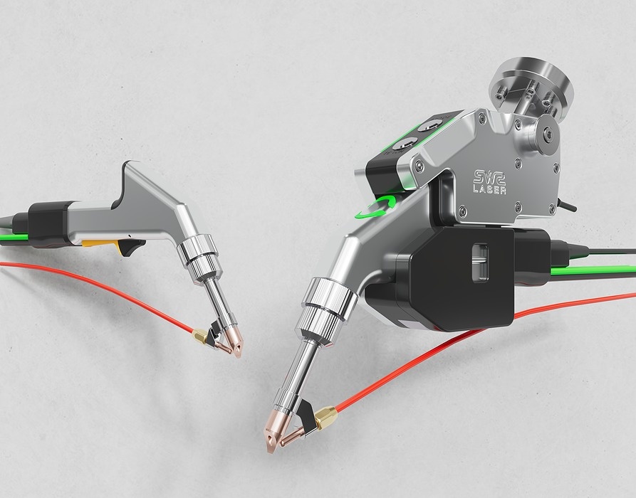Laser welding gun