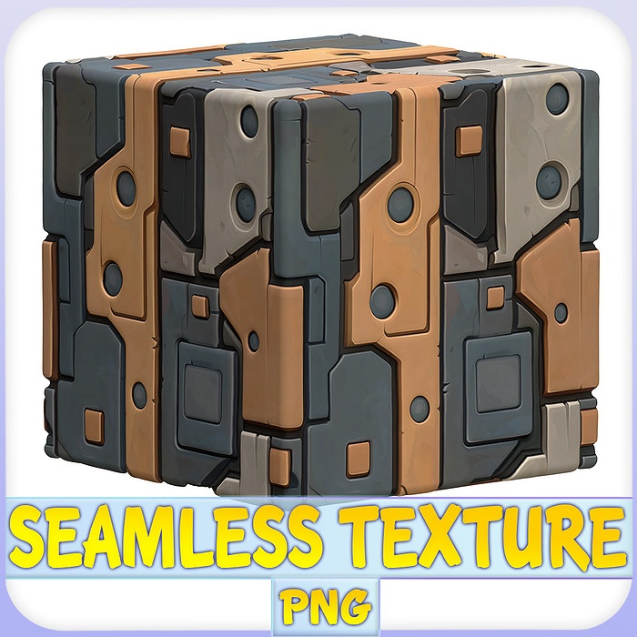 SciFi Seamless Texture