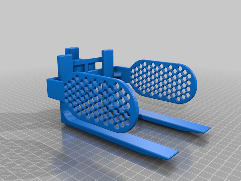 Forklift used for Robot Gripper