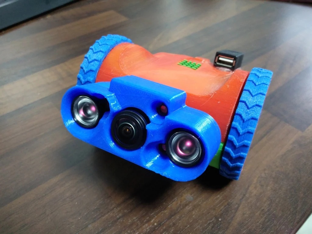 Fisheye camera with IR-CUT mount for ZeroBot Pro - Raspberry FPV Robot