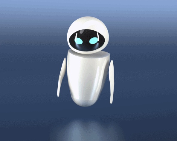 Robot Eve created in PART...