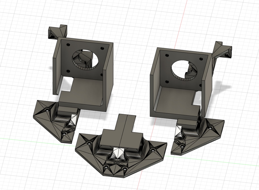 Nema 17hs4401 Step Motor Mount for WALL-e Robot Replica
