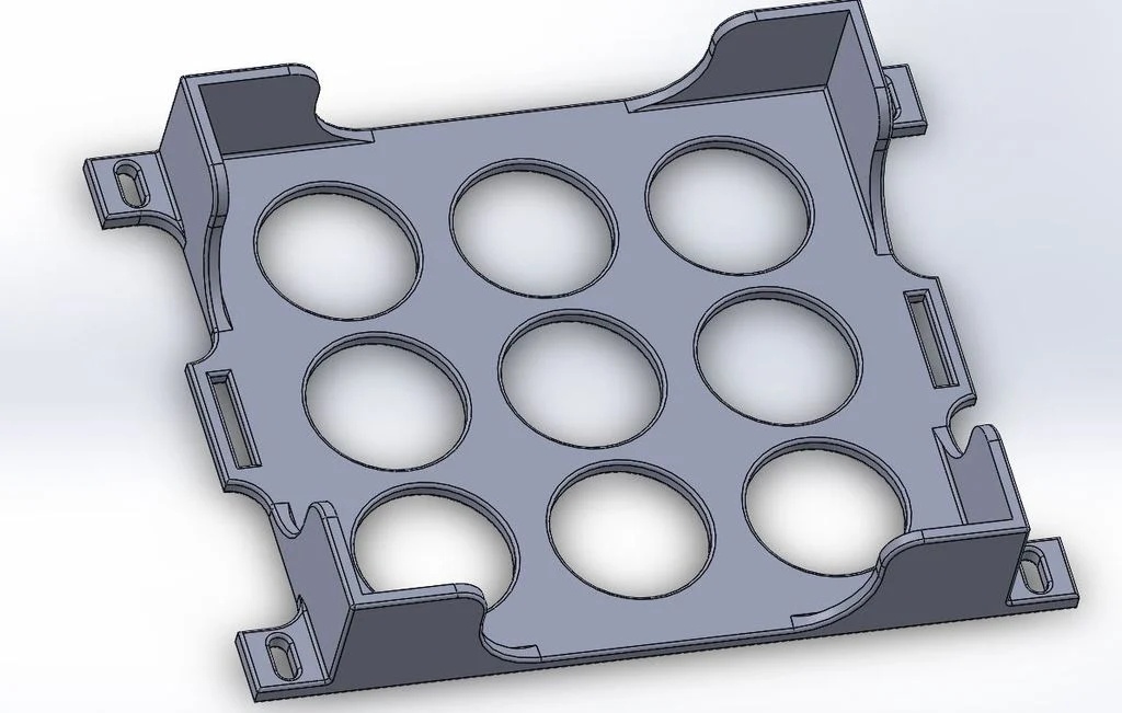 FRC Robot Battery Box - Flat