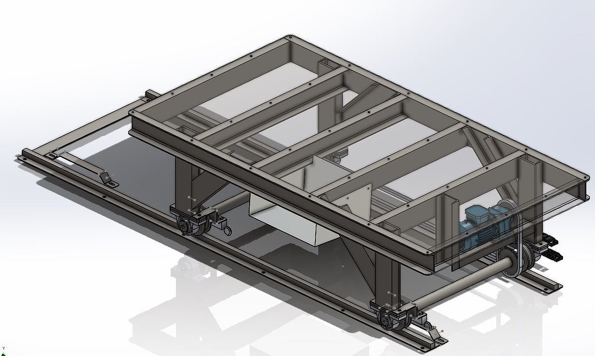Bending machine table