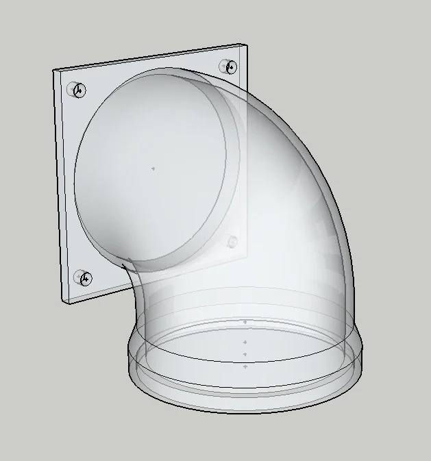 Pipe Elbow (diameter 50mm)