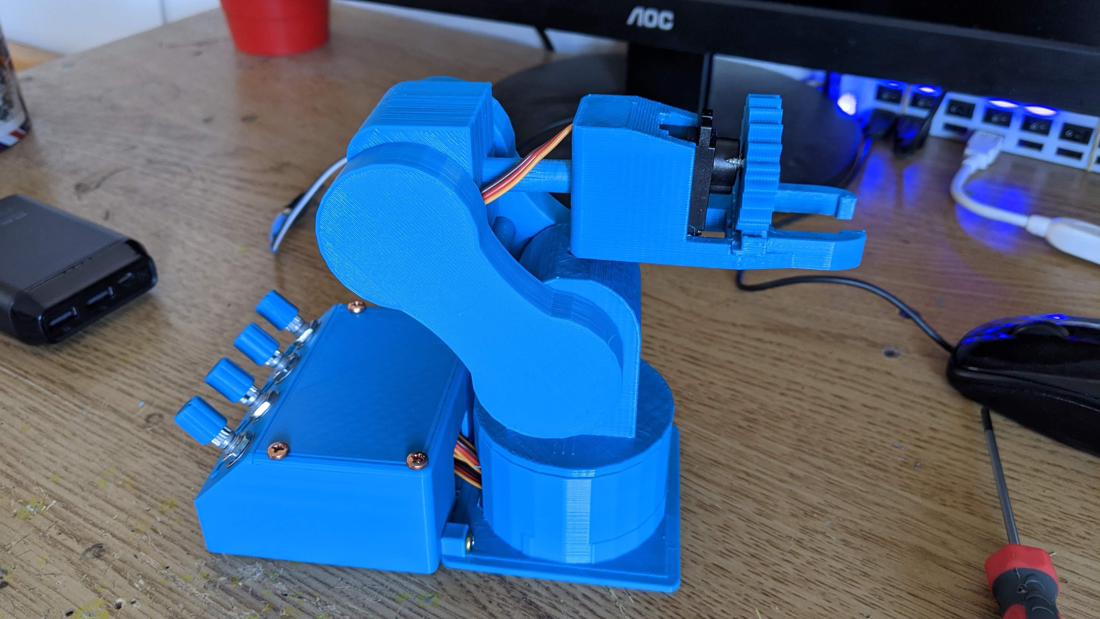 Robot Pedro arm Bendercrusoe Edition!