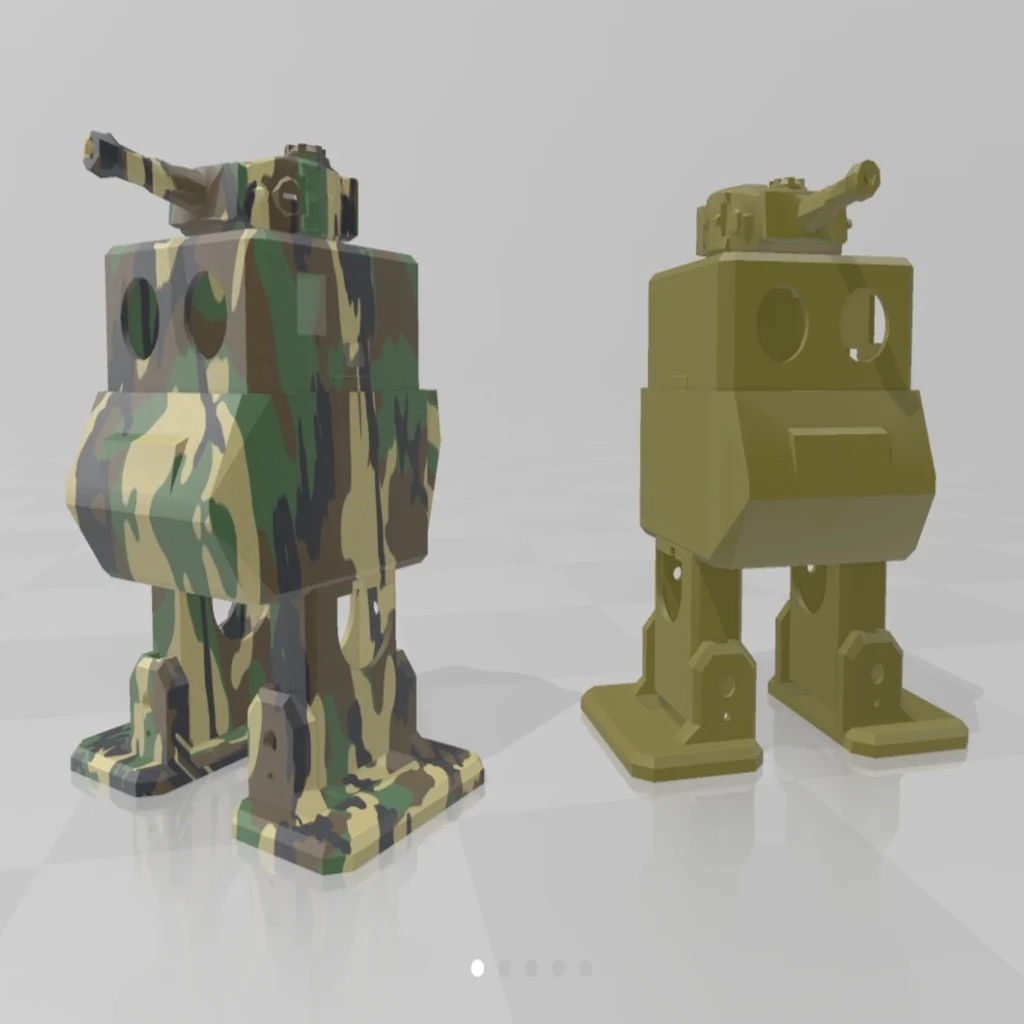 Otto Tank Mech - [Remix of Otto DIY build your own robot by cparrapa]