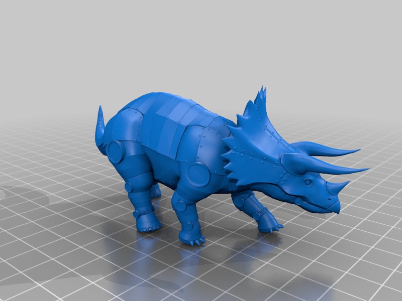 CLOCKWORK TRICERATOPS