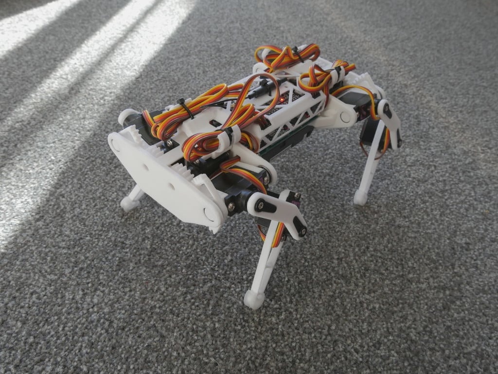 Robot dog, quadruped robot, 12DOF, 3DOF per leg