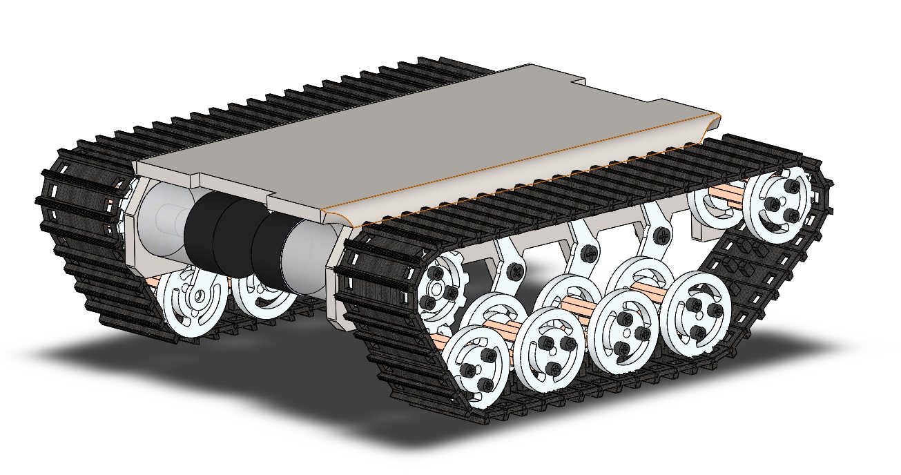UGV LAND DRONE CAR MOBILE ROBOT ROVER TANK TANK CAR