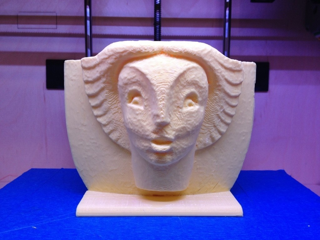 HENRY BOWEN ANTHONY FOUNTAIN - FEMALE FACE 1