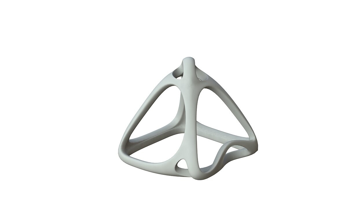 SciFi Cube Object No 57838 Low Poly Shape