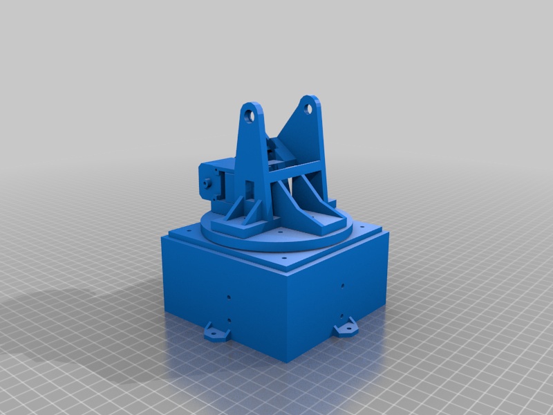 Joint1 (base) and Joint2 parts for 6DOF Robot Arm