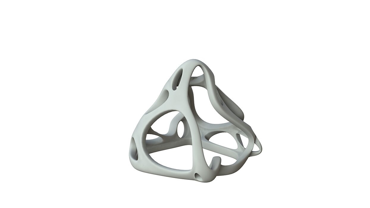 SciFi Cube Object No 62277 Low Poly Shape