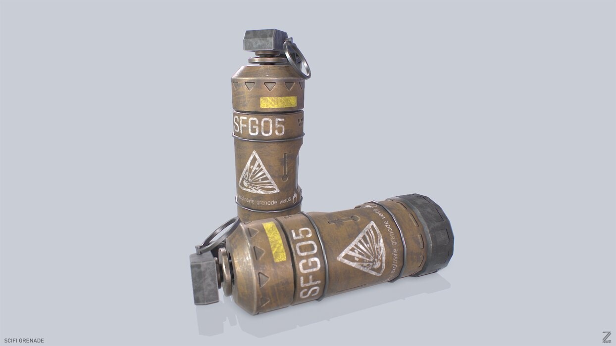 Scifi grenade