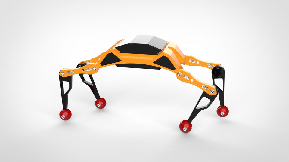 Quadruped robot Design