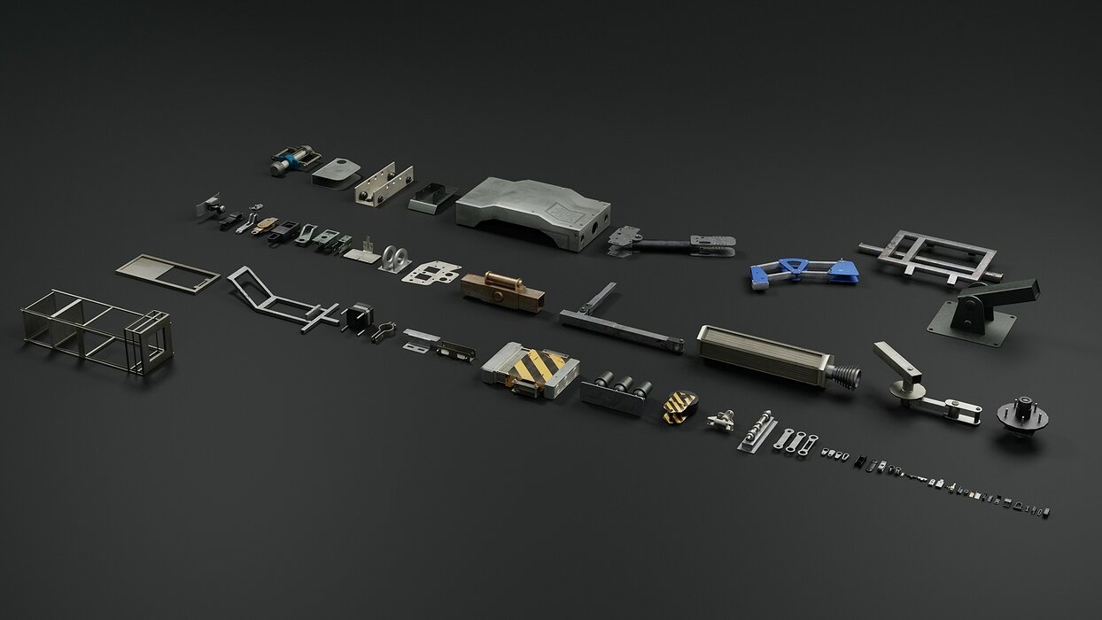 Random Greebles