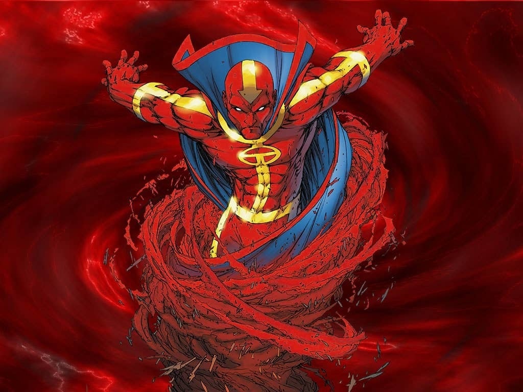 Red Tornado Mask