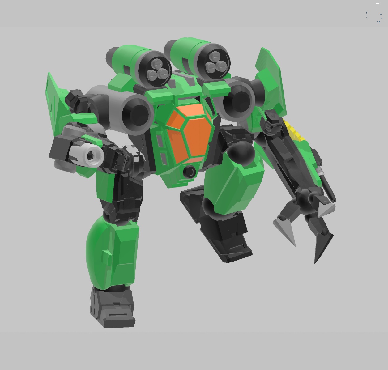 AMERICAN MECHA WARG BATTLEARMOR TABLETOP MINIS