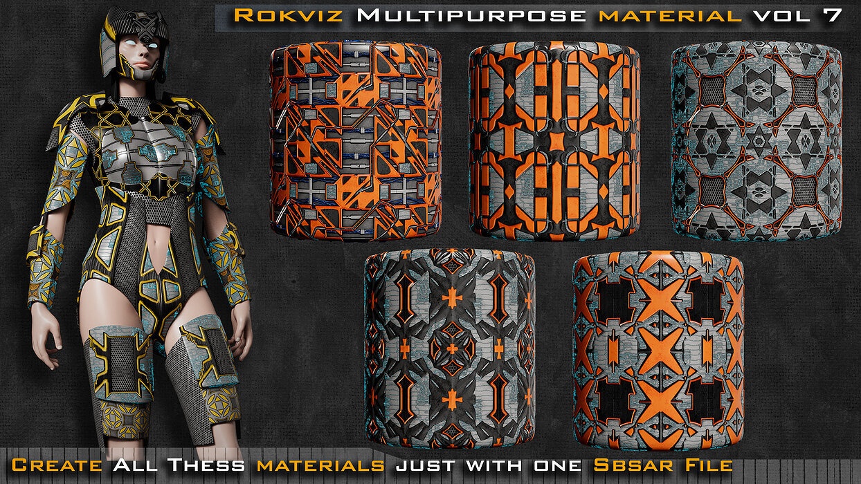 Rokviz multi-purpose Material vol 7