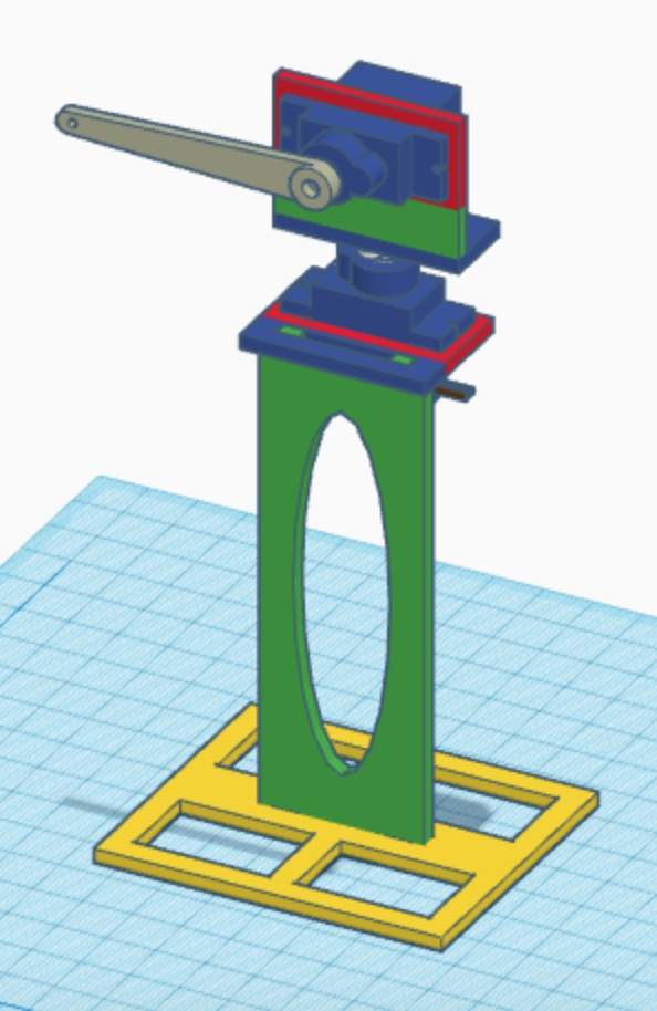 Grua para 2 microServos 9g SG90