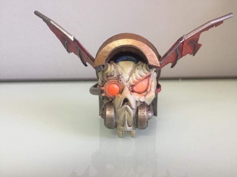 BAT MEN EMO LORDS MASSIVE ROBOT HEAD