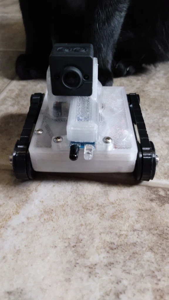 Mini Autonomous Tracked Robot