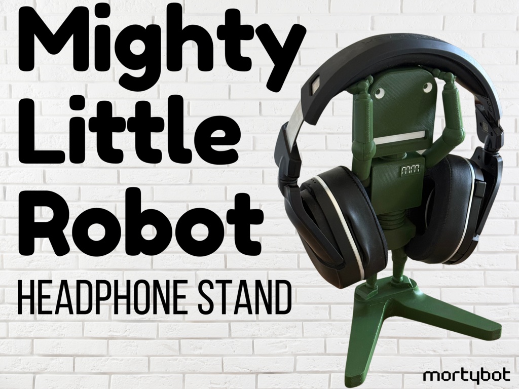 Mighty Little Robot - Headphone Stand