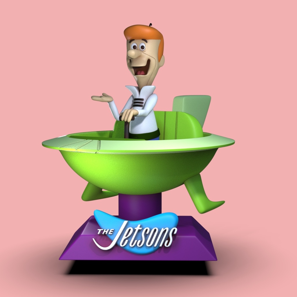 SUPERSONIC (GEORGE JETSON) FAN ART