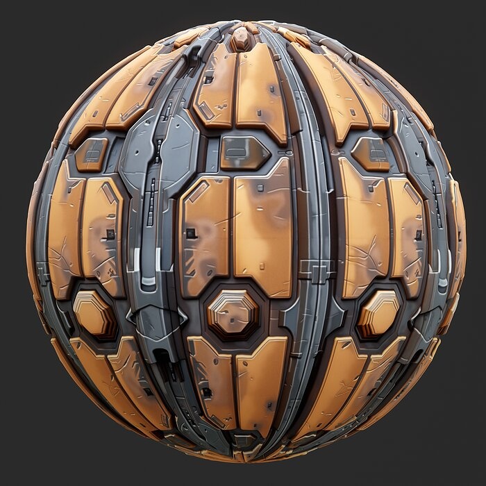 Sci-FI Seamless Texture 