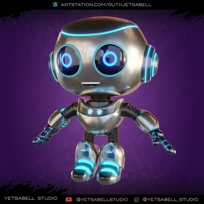 Robot Tierno y Amigable Compax99