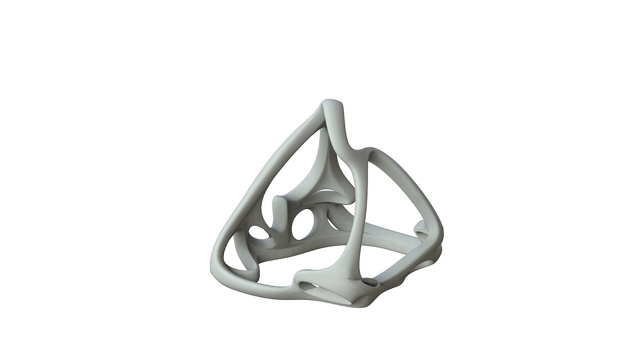 SciFi Cube Object No 61939 Low Poly Shape
