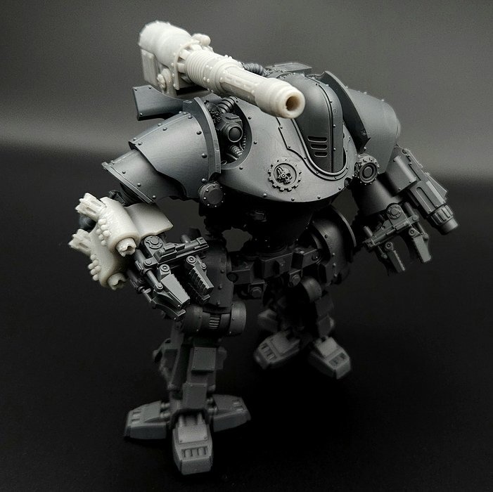 Heavy Laser Canon and Wrist Grav for Mech Robot