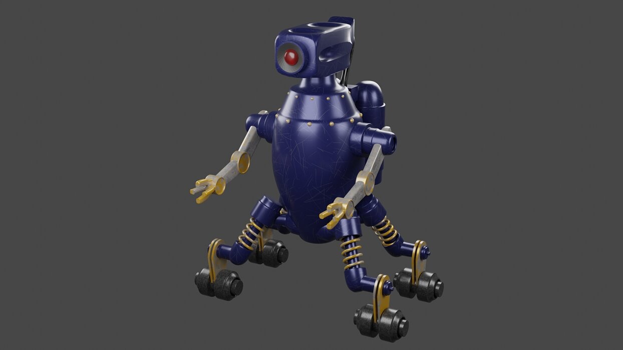 3D model robot