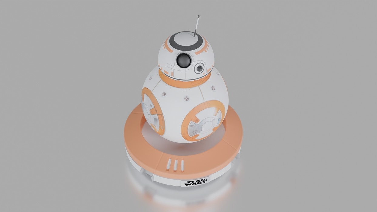 Star Wars BB8 3D Model 3D Printable