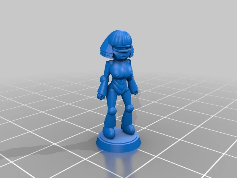 Gynoid Mk II 28mm D&D pathfinder starfinder robot