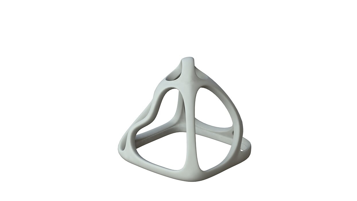 SciFi Cube Object No 58463 Low Poly Shape