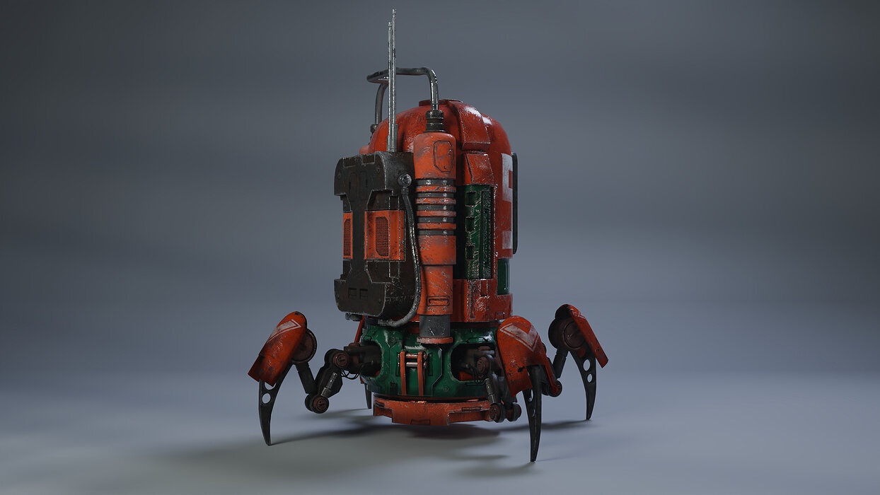 Robot No 5  3D model