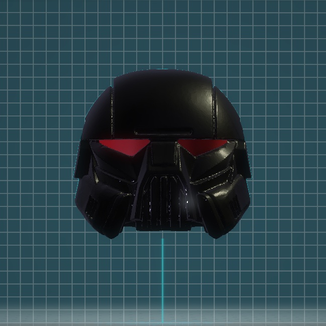 DARK TROOPER HELMET - I.B.S. COMPATIBLE