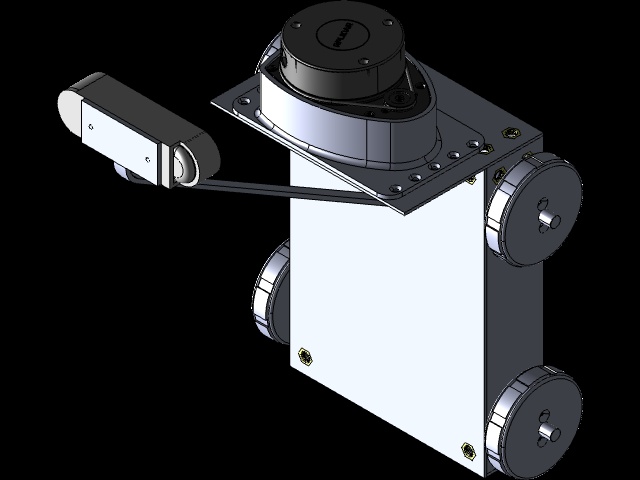 Magnetic wheel robot for ...