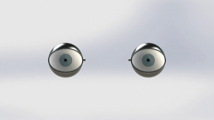SolidWorks Eyes Animated